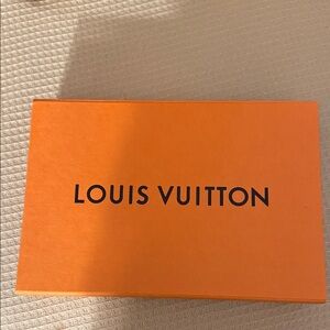 Louis Vuitton Bright Orange Logo Box